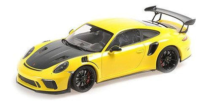 Minichamps Porsche 911 (991.2) GT3 RS 2018 - Yellow/Black 1:18 Modell - Artexio