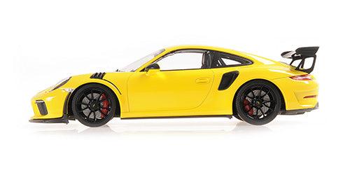 Minichamps Porsche 911 (991.2) GT3 RS 2018 - Yellow/Black 1:18 Modell - Artexio