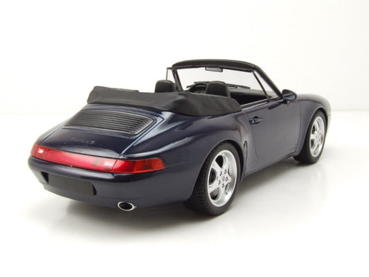 Minichamps Porsche 911 (993) Cabriolet 1994 - Blue Metallic 1:18 Modell