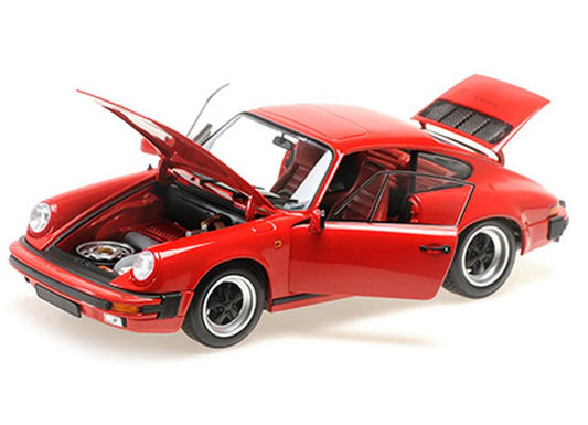 Minichamps Porsche 911 Carrera 1983 - Red 1:18 Modell - Artexio