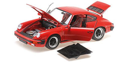 Minichamps Porsche 911 Carrera 1983 - Red 1:18 Modell - Artexio