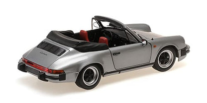 Minichamps Porsche 911 Carrera Cabriolet 3.2 1983 grau metallic 1:18 Modell