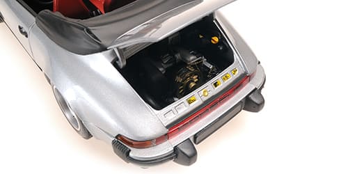 Minichamps Porsche 911 Carrera Cabriolet 3.2 1983 grau metallic 1:18 Modell