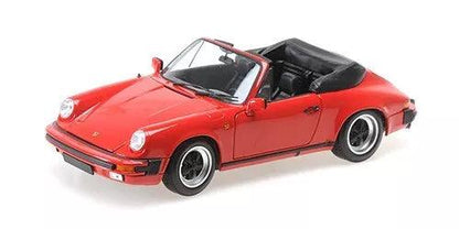 Minichamps Porsche 911 Carrera Cabriolet 3.2 1983 - Red 1:18 Modell - Artexio