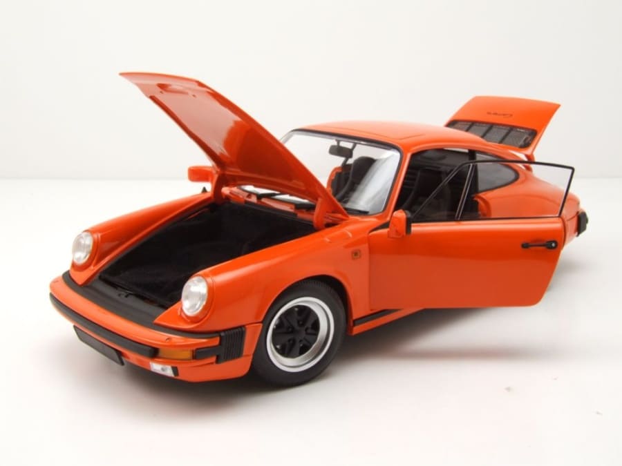 Minichamps Porsche 911 Carrera Coupe 3.2 1983 orange 1:18 Modell