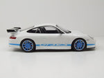 Minichamps Porsche 911 GT3 RS 2002 White w/Blue Stripes 1:18 Modell