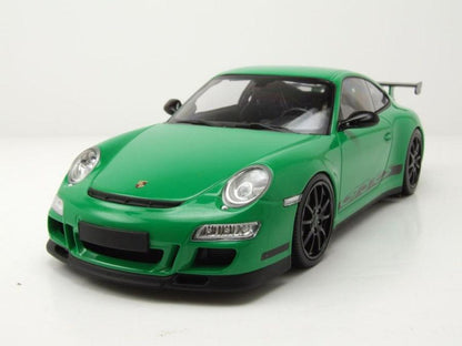 Minichamps Porsche 911 GT3 RS 2007 - Green 1:18 Modell - Artexio