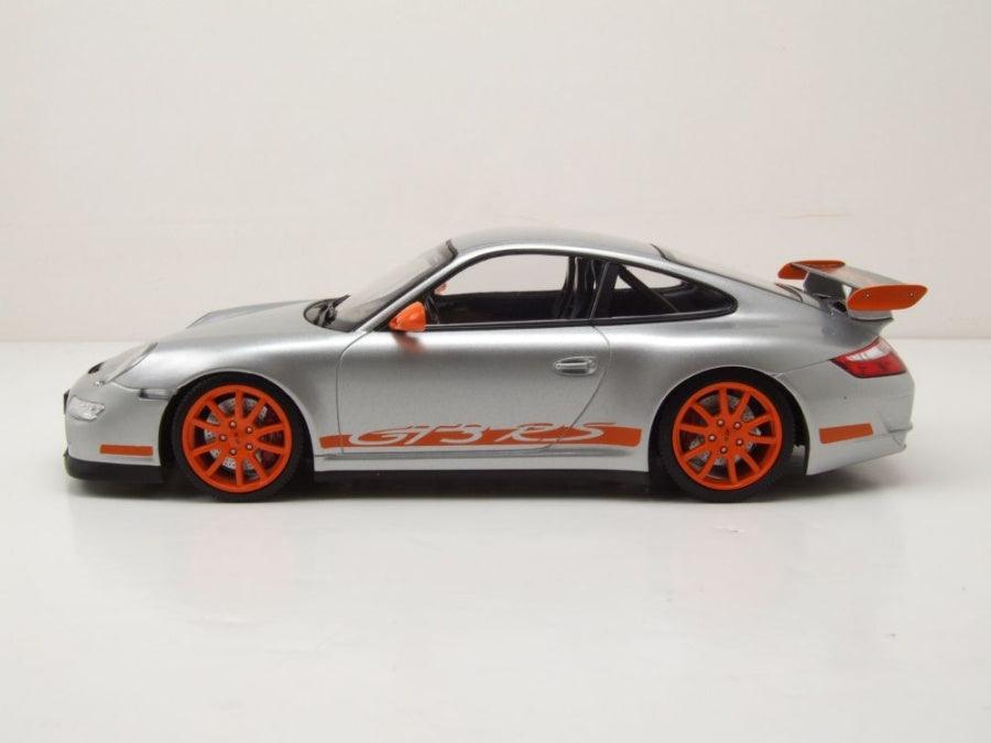 Minichamps Porsche 911 GT3 RS 2007 - Silver 1:18 Modell - Artexio