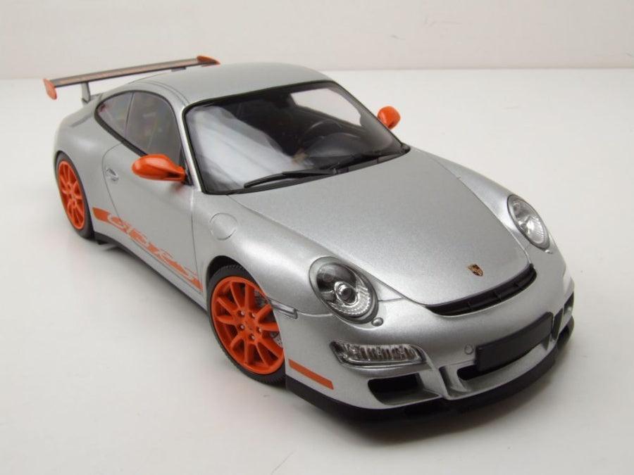 Minichamps Porsche 911 GT3 RS 2007 - Silver 1:18 Modell - Artexio