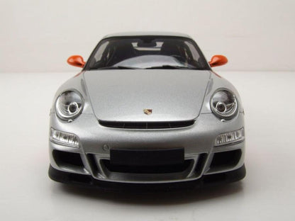 Minichamps Porsche 911 GT3 RS 2007 - Silver 1:18 Modell - Artexio