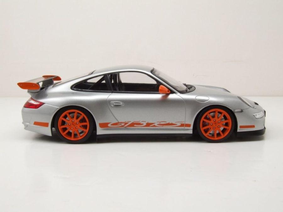 Minichamps Porsche 911 GT3 RS 2007 - Silver 1:18 Modell - Artexio