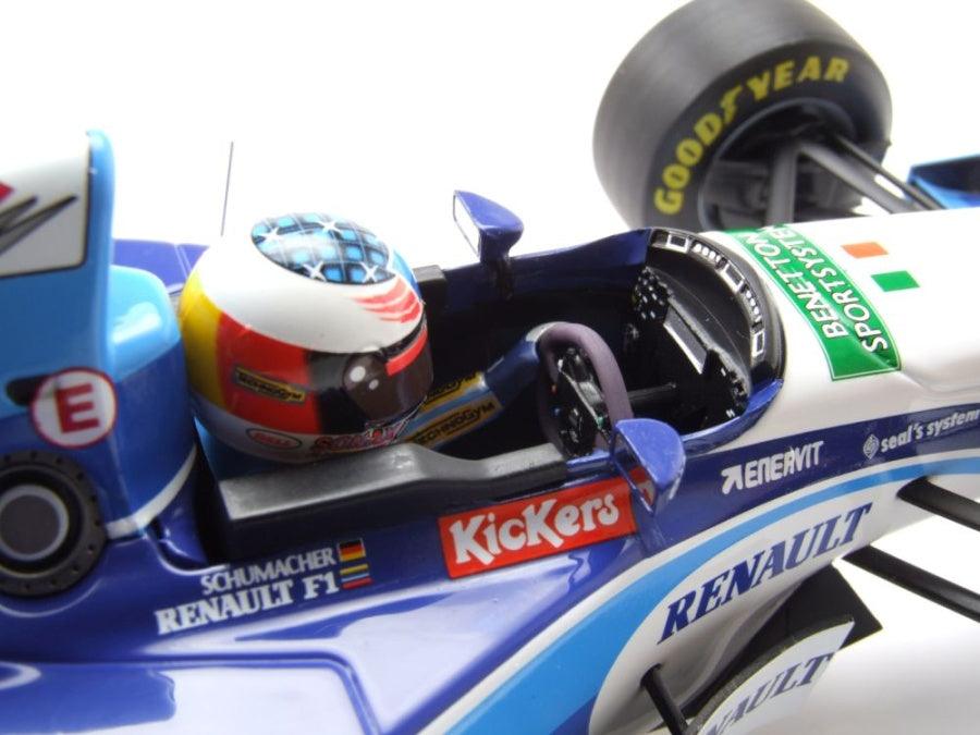 Minichamps Renault Benetton B195 Sieger Formel 1 Belgien GP 1995 Michael Schumacher 1:18 Modell - Artexio