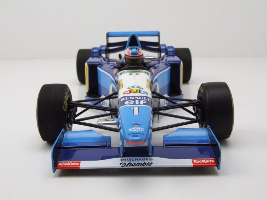 Minichamps Renault Benetton B195 Sieger Formel 1 Belgien GP 1995 Michael Schumacher 1:18 Modell - Artexio