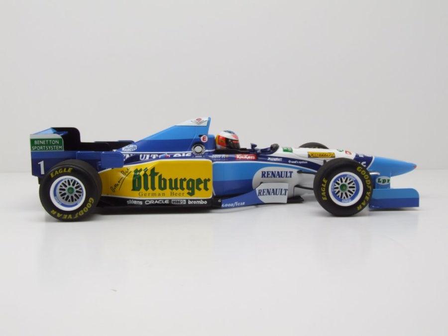 Minichamps Renault Benetton B195 Sieger Formel 1 Belgien GP 1995 Michael Schumacher 1:18 Modell - Artexio