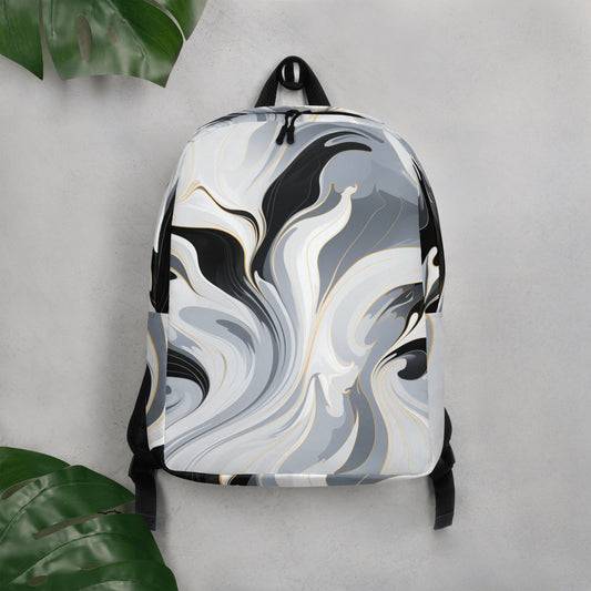 Minimalistischer Rucksack "Ethereal Flow" - Artexio