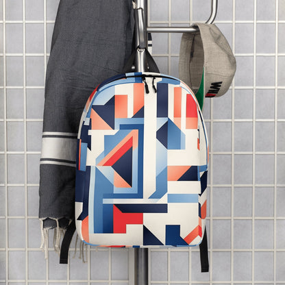 Minimalistischer Rucksack "Geometric Pulse" - Artexio