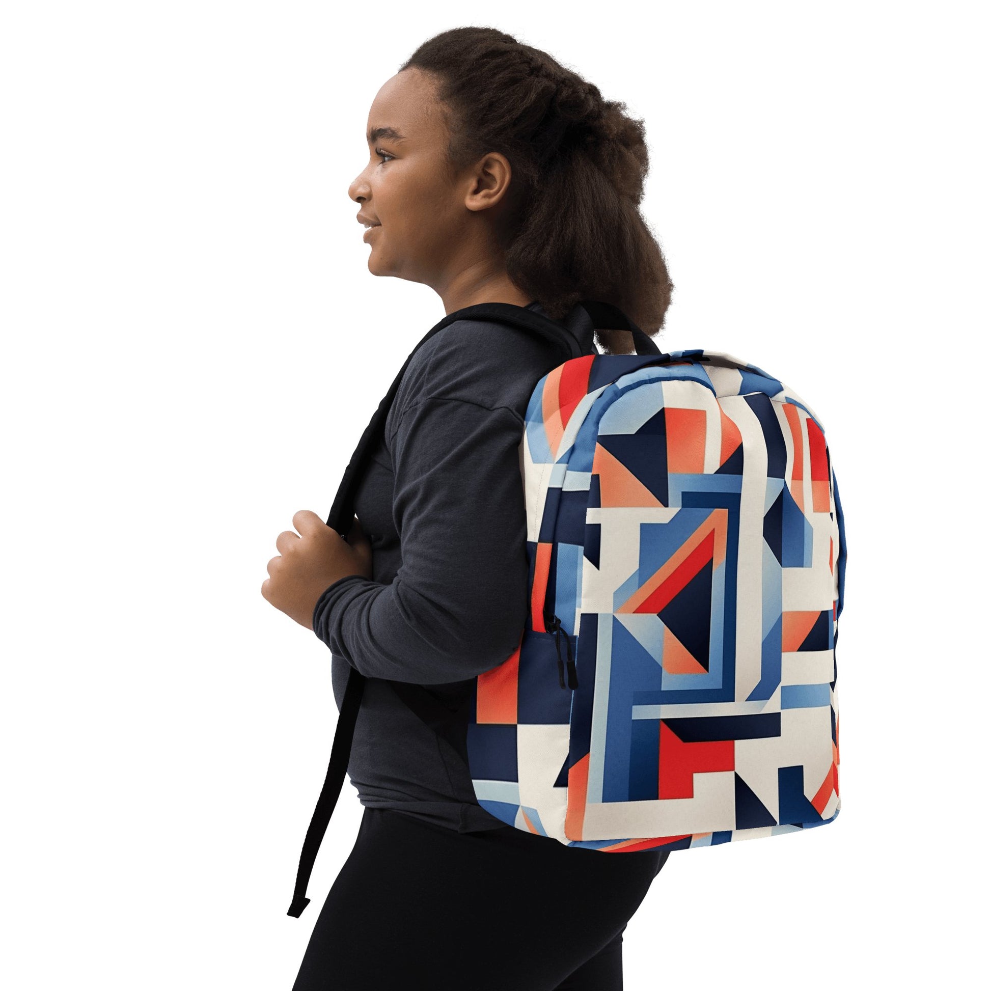 Minimalistischer Rucksack "Geometric Pulse" - Artexio