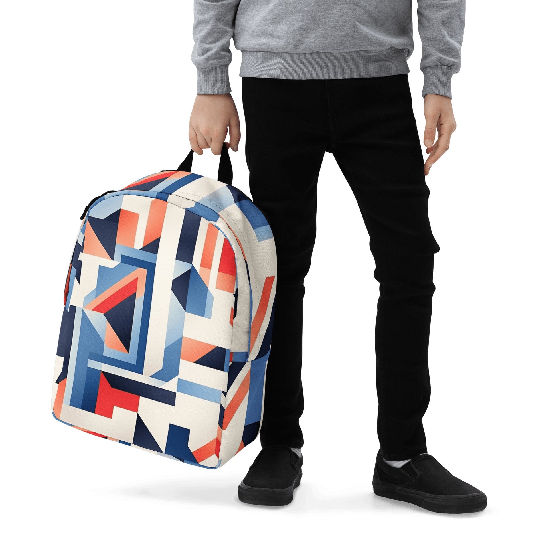 Minimalistischer Rucksack "Geometric Pulse" - Artexio