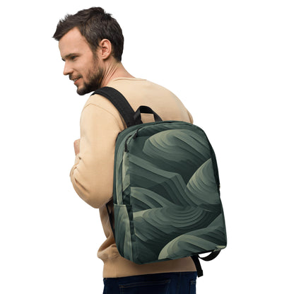 Minimalistischer Rucksack "Green Tide" - Artexio