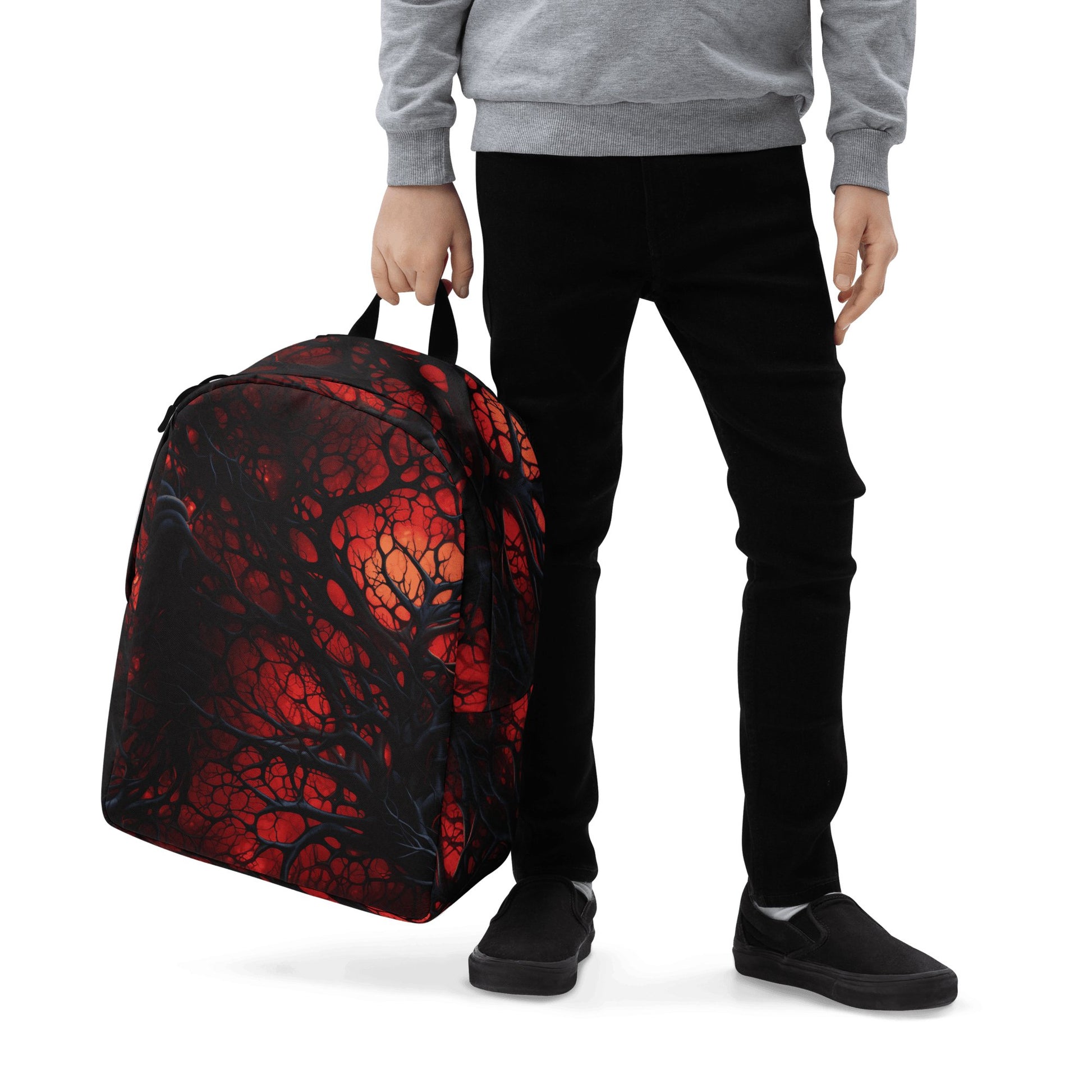 Minimalistischer Rucksack "Inferno of Shadows" - Artexio