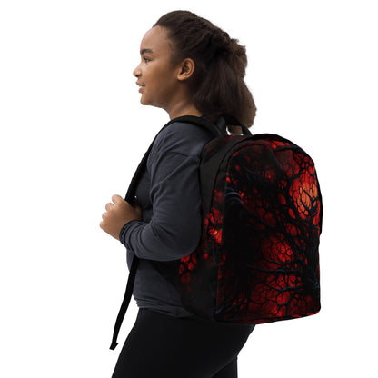 Minimalistischer Rucksack "Inferno of Shadows" - Artexio