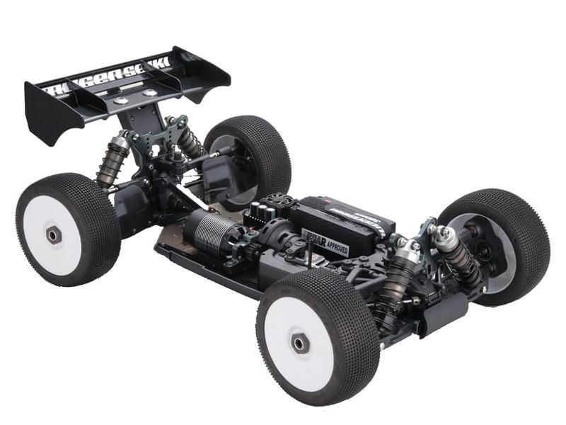 Mugen Seiki 1:8 EP 4WD MBX-8R ECO Elektro Buggy mit RT Saddle Pack 2x2S Mid-Size Lipo