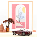 Norev AC Cobra 289 1963 Dark Red 1:18 Modell