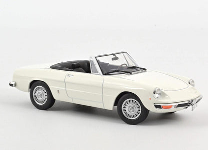 Norev Alfa Romeo 2000 Spider 1978 - White 1:18 Modell - Artexio