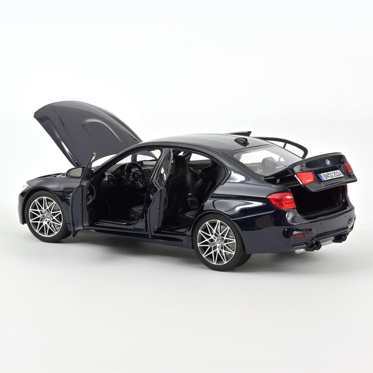 Norev BMW M3 Competition 2017 Blue Metallic 1:18 Modell - Artexio