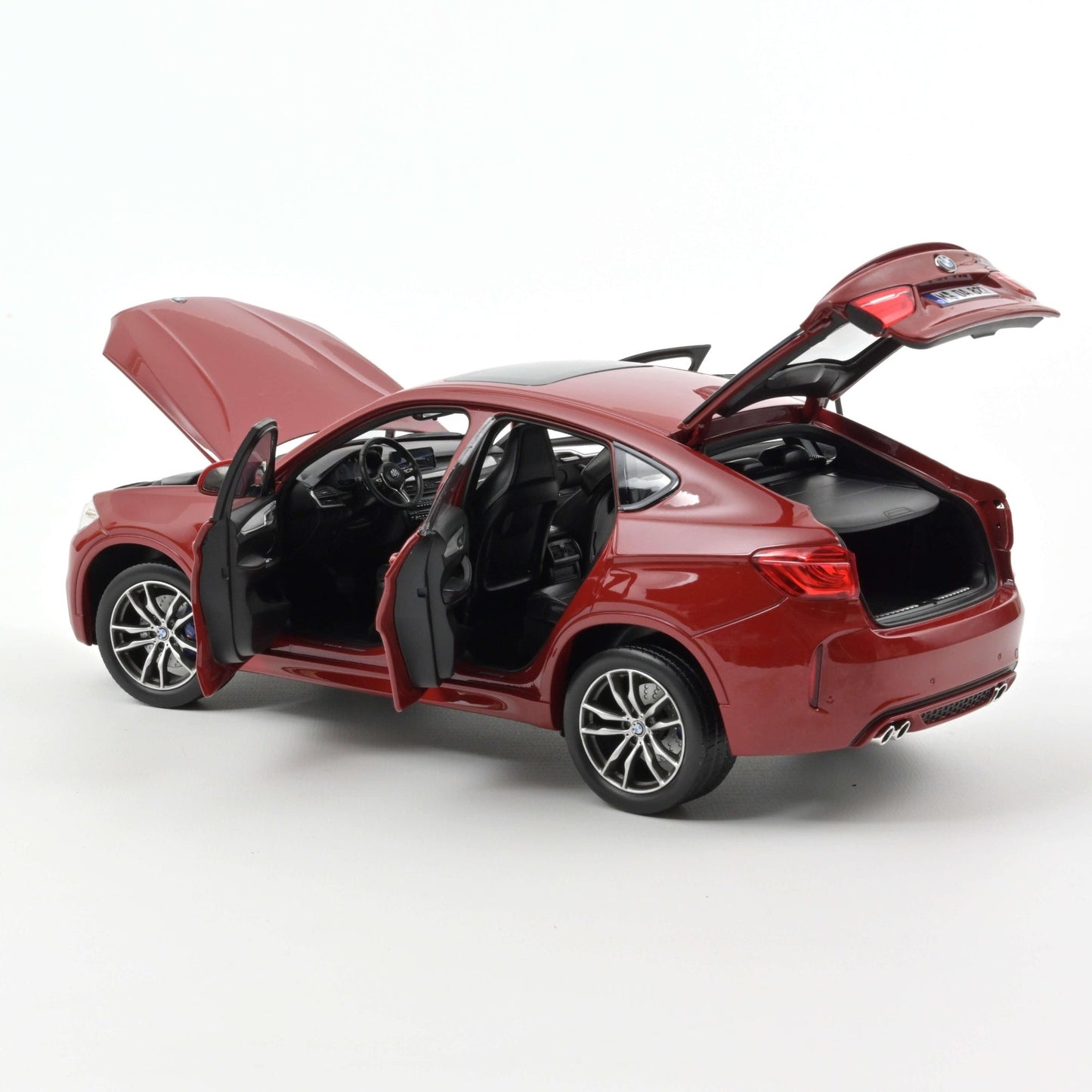 Norev BMW X6 M 2015 - Red Metallic 1:18 Modell - Artexio