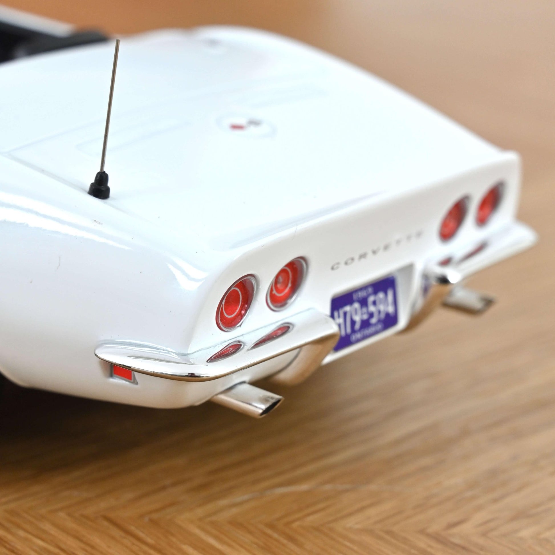 Norev Chevrolet Corvette Convertible 1969 Can Am - White 1:18 Modell - Artexio