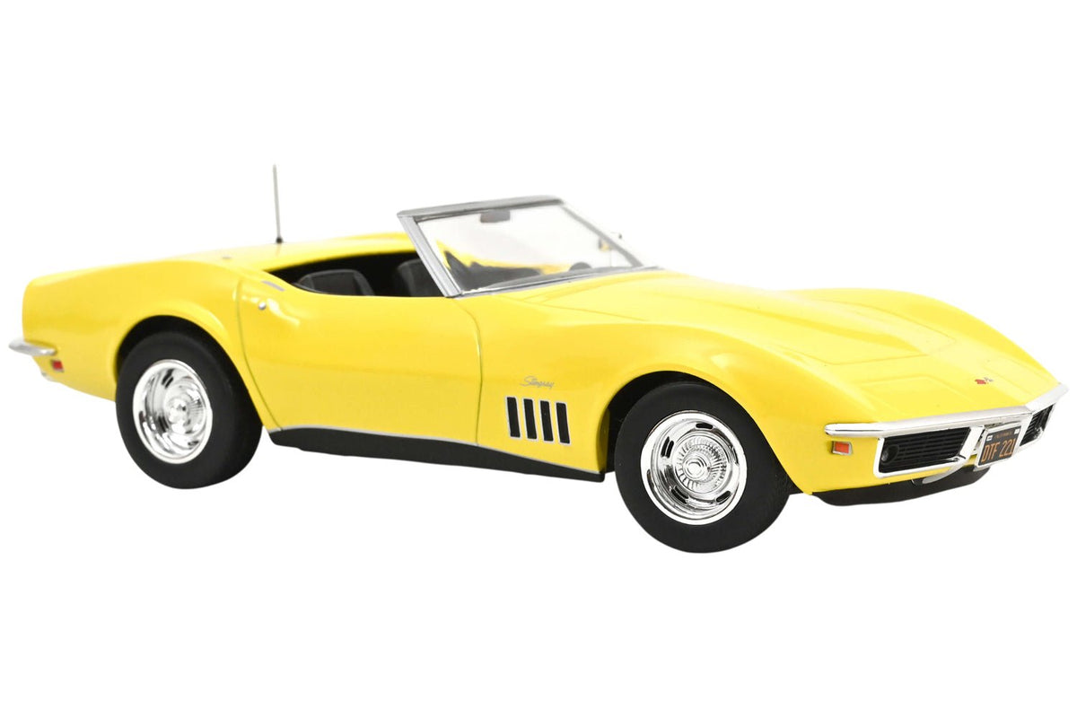 Norev Chevrolet Corvette Convertible 1969 Daytona Yellow 1:18 Modell