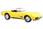 Norev Chevrolet Corvette Convertible 1969 Daytona Yellow 1:18 Modell