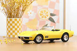 Norev Chevrolet Corvette Convertible 1969 Daytona Yellow 1:18 Modell