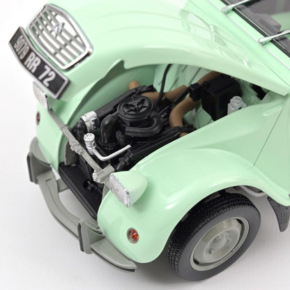 Norev Citroen 2CV 6 Club 1982 Jade - Green 1:18 Modell - Artexio