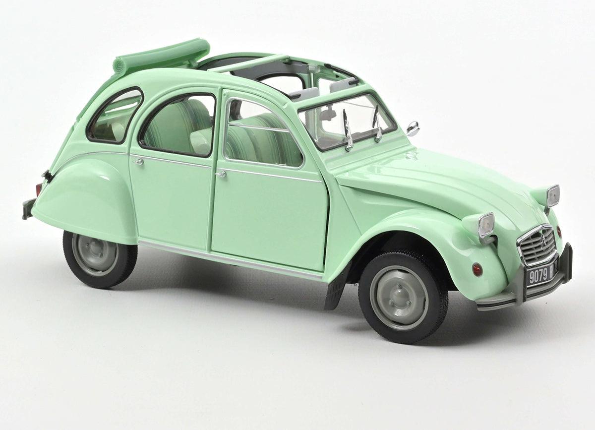 Norev Citroen 2CV 6 Club 1982 Jade - Green 1:18 Modell - Artexio