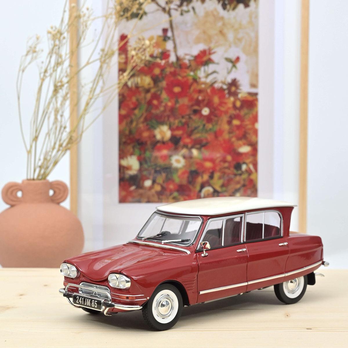 Norev Citroen Ami 6 Club 1968 - Red 1:18 Modell - Artexio