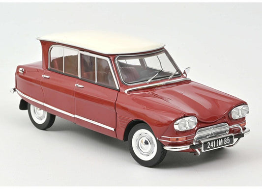 Norev Citroen Ami 6 Club 1968 - Red 1:18 Modell - Artexio