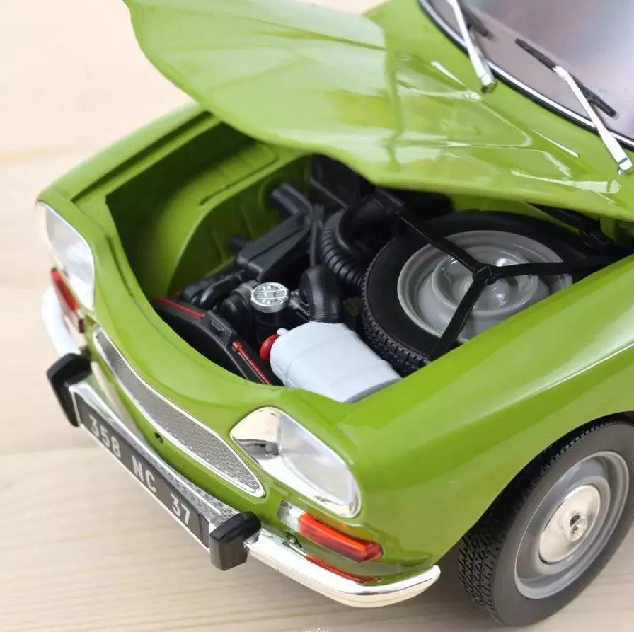 Norev Citroen Ami 8 Club 1969 Iris Grun 1:18 Modell - Artexio