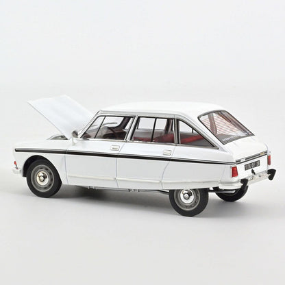 Norev Citroen Ami Super 1974 Meije White 1:18 Modell - Artexio