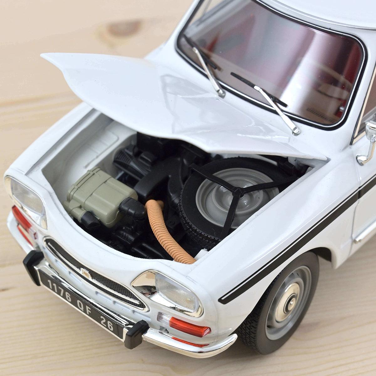 Norev Citroen Ami Super 1974 Meije White 1:18 Modell - Artexio