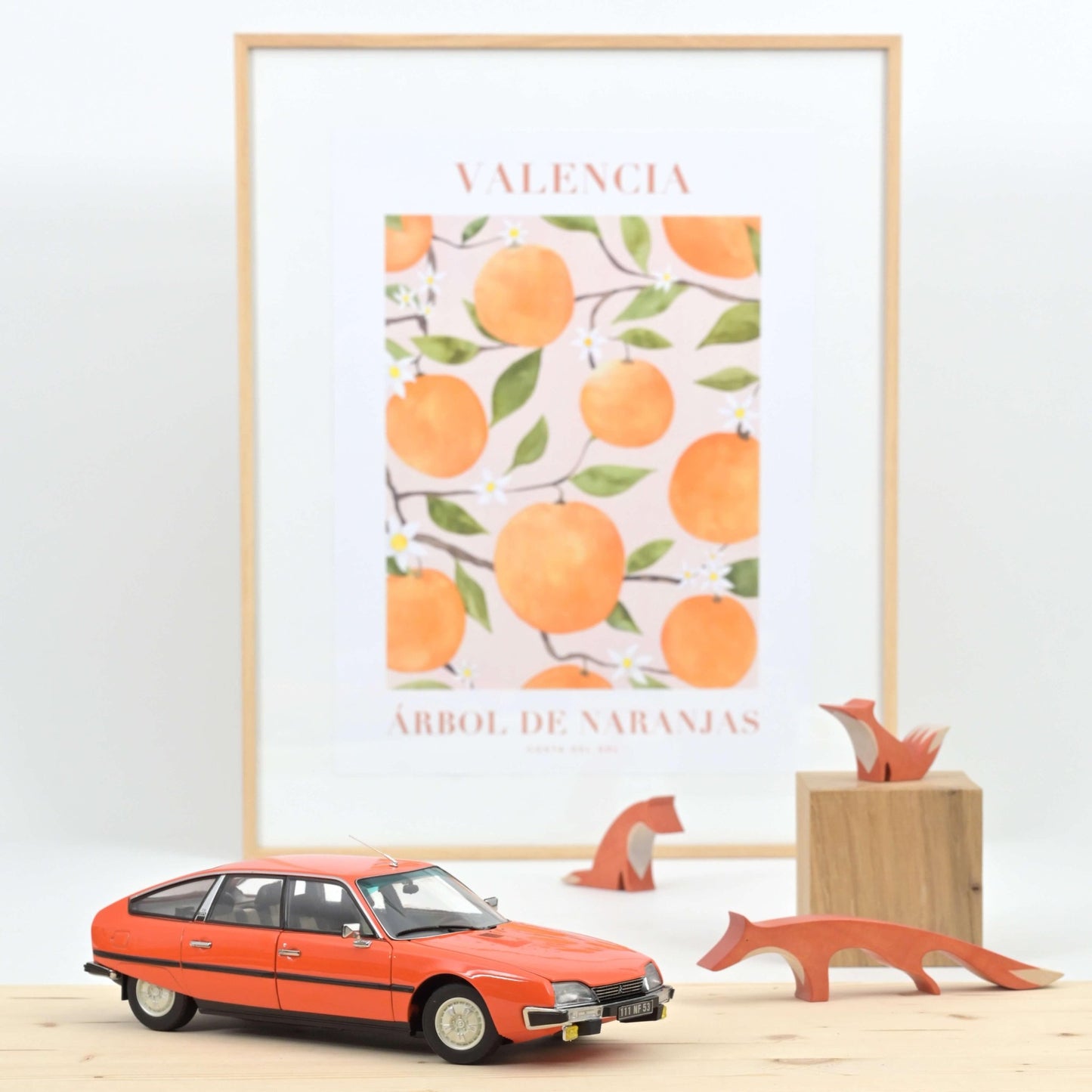 Norev Citroen CX 2400 GTi 1977 - Mandarine Orange 1:18 Modell - Artexio