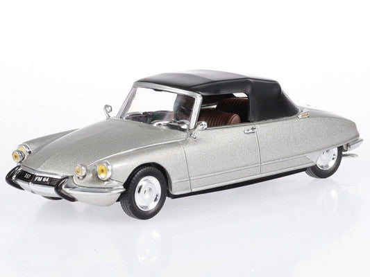 Norev Citroen DS 19 Cabrio 1965 - Perlgrau 1:43 Modell - Artexio