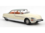 Norev Citroen DS 21 Le Leman 1968 Ivory and Green Metallic 1:18 model
