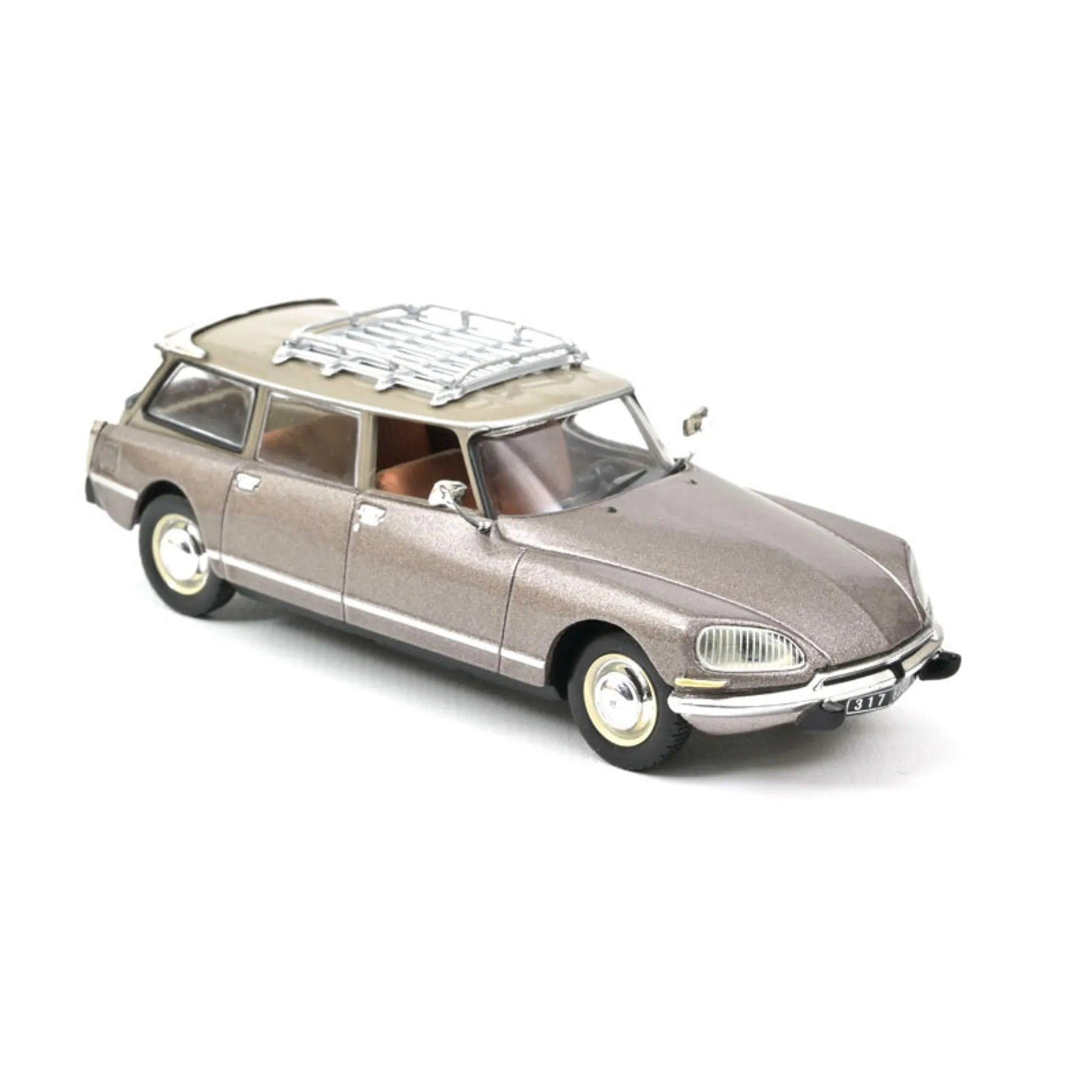 Norev Citroen DS 23 Break 1974 - Brown 1:43 Modell - Artexio