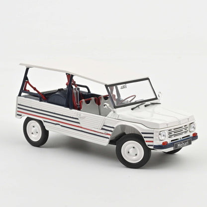Norev Citroen Mehari 2016 Blue White Red 1:18 Modell
