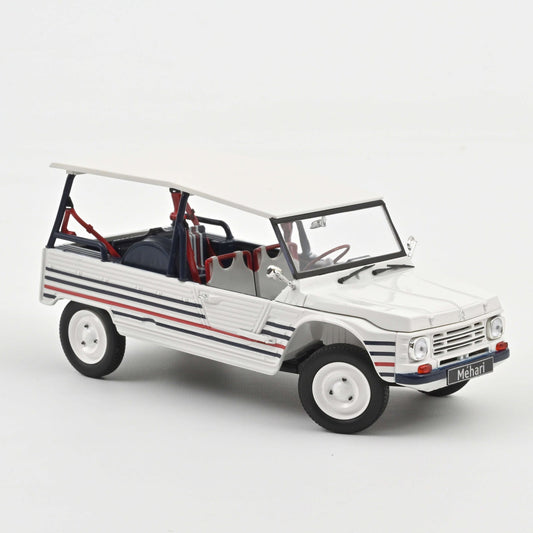 Norev Citroen Mehari 2016 Blue White Red 1:18 Modell