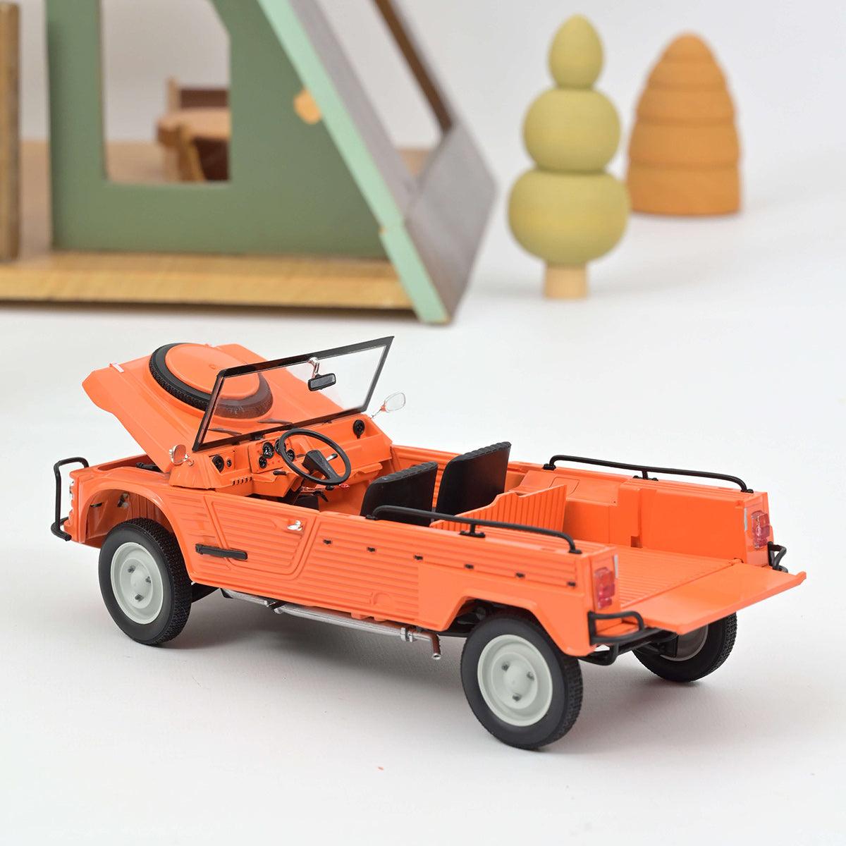 Norev Citroen Mehari 4x4 1979 Kirghiz Orange 1:18 Modell - Artexio