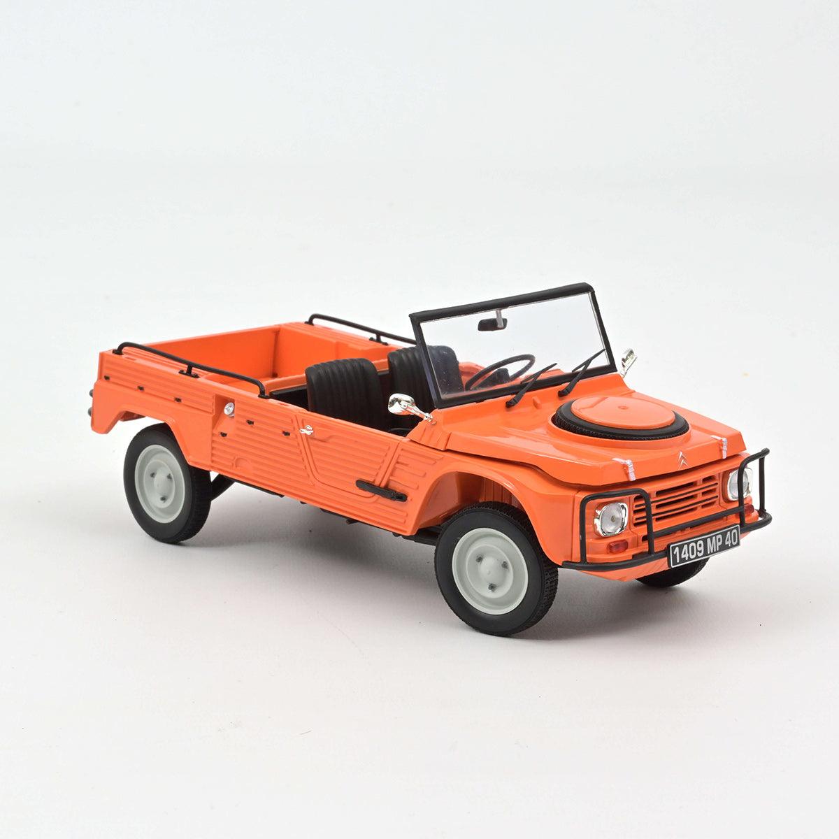 Norev Citroen Mehari 4x4 1979 Kirghiz Orange 1:18 Modell - Artexio