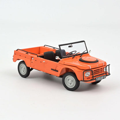 Norev Citroen Mehari 4x4 1979 Kirghiz Orange 1:18 Modell - Artexio